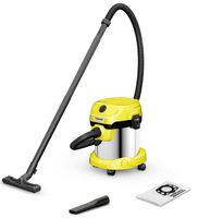 Karcher WD 2 PLUS S V-15/4/18 Nat- en droogzuiger | 1000 W | 15L - 1.628-050.0 - thumbnail