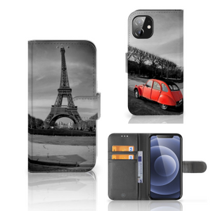 Apple iPhone 12 Mini Flip Cover Eiffeltoren