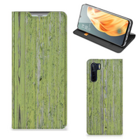 OPPO Reno3 | A91 Book Wallet Case Green Wood