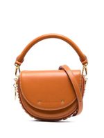 Stella McCartney sac porté épaule Frayme à détail de chaîne - Orange