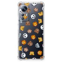 Doorzichtige Silicone Hoesje voor Xiaomi 12 | 12x Dieren Emojis