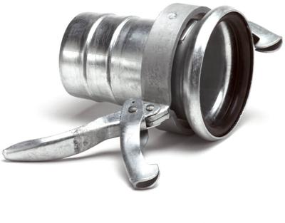 Dallai M-deel x slangtule - type C-Z - verzinkt - 108 x 76 mm Dallai M-deel x slangtule - type C-Z - verzinkt - 108 x 76 mm