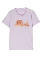 Palm Angels Kids t-shirt à imprimé graphique - Violet - thumbnail