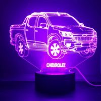 3D LED LAMP - CHEVROLET PICK UP - thumbnail