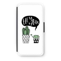 Hey you cactus: iPhone 7 Flip Hoesje - thumbnail