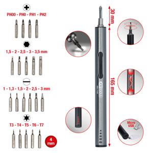 KS Tools KS TOOLS 500.7195 Accu-schroevendraaier 3.7 V 0.26 Ah Li-ion