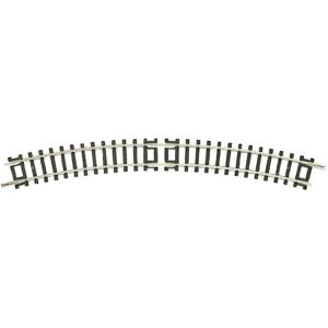 N Fleischmann rails (zonder ballastbed) 22224 Gebogen rails 30 ° 295.4 mm 12 stuk(s)