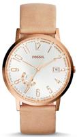 Horlogeband Fossil ES3751 Leder Beige 20mm - thumbnail