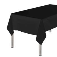 Unique Party 5096 wegwerptafelkleed Rechthoekig Kunststof Zwart