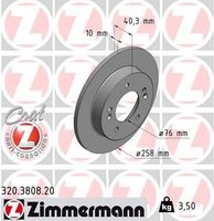 Remschijf Coat Z 320380820