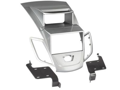 2-DIN Paneel Ford Fiesta met Multifunctioneel display 2008-2013 Kleur: Zilver