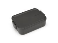 Brabantia Make & Take lunchbox medium, kunststof dark grey