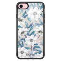iPhone 8/7 glazen hardcase - Touch of flowers