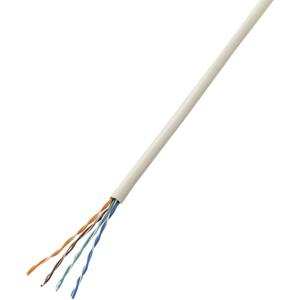 TRU COMPONENTS TC-7572796 Telefoonkabel J-Y(ST)Y 4 x 0.80 mm Grijs 25 m