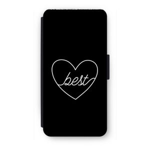 Best heart black: iPhone 8 Flip Hoesje