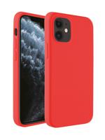 Vivanco HCVVIPH12R Backcover Apple iPhone 12 mini Rood Inductieve lading, Stootbestendig, Waterafstotend