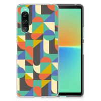 Sony Xperia 10 V TPU bumper Funky Retro