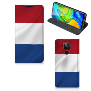 Xiaomi Redmi Note 9 Standcase Nederlandse Vlag