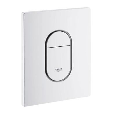 GROHE Arena Cosmopolitan wc bedieningsplaat verticaal wit 38844SH0