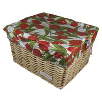 HOOODIE Box L, Tulips Red