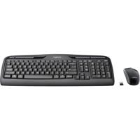 Logitech Wireless Combo MK330 toetsenbord Inclusief muis Kantoor RF Draadloos QWERTY US International Zwart - thumbnail