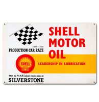 Shell Motor Oil Leadership Lubrication Metalen Bord 29 x 44,5 cm - thumbnail