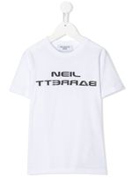 Neil Barrett Kids t-shirt à logo imprimé - Blanc - thumbnail