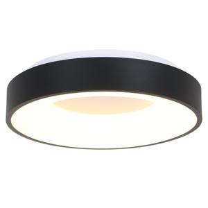 Steinhauer Design plafondlamp Ringlede Ø 48cm zwart 2563ZW