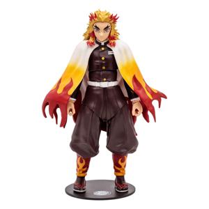 Demon Slayer: Kimetsu No Yaiba Action Figure Kyojuro Rengoku 18 Cm