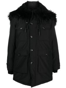 Diesel parka W-Jorgy à design matelassé - Noir