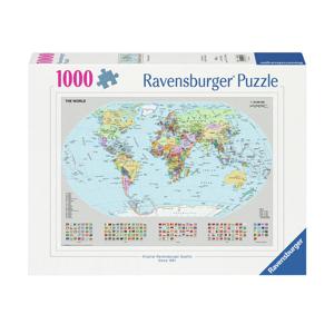 Ravensburger Legpuzzel Staatkundige Wereldkaart, 1000st.