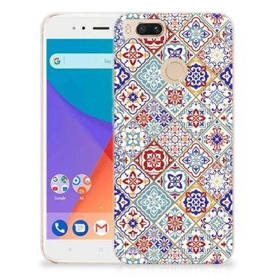 Xiaomi Mi A1 TPU Siliconen Hoesje Tiles Color