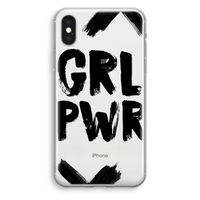 Girl Power #2: iPhone XS Transparant Hoesje