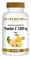 Golden Naturals Vitamine C 1000 mg puur - thumbnail