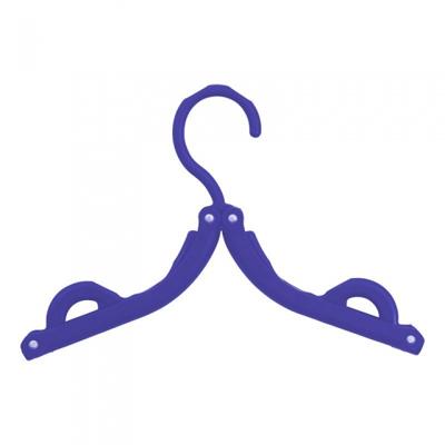 ProPlus inklapbare kledinghanger 42 cm blauw 2 stuks ProPlus inklapbare kledinghanger 42 cm blauw 2 stuks