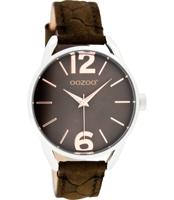 OOZOO JR Horloge Croco Mat Bruin | JR283