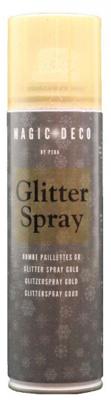 Magic Deco glitterspray 150 ml aluminium goud