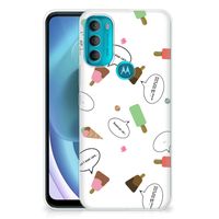 Motorola Moto G71 5G Siliconen Case IJsjes