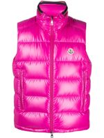 Moncler gilet Ouse sans manches - Rose