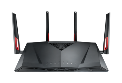 Asus - RT-AC88U Wireless AC3100 Dual-Band Gigabit Router