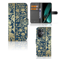 OnePlus Nord CE 3 Hoesje Beige Flowers