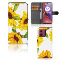 Hoesje voor Motorola Moto G84 Zonnebloemen