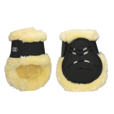 Strijklappen Horsegear Lexi, EXTRA GROOT in zwart