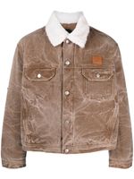 Acne Studios doudoune en jean - Marron - thumbnail