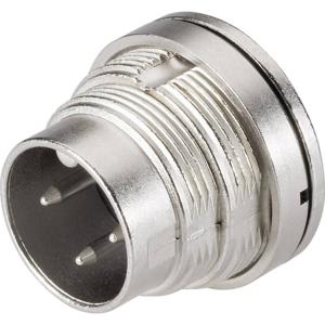 binder 09-0107-80-03 Ronde connector Stekker, inbouw Totaal aantal polen: 3 Serie (ronde connectors): 723 1 stuk(s)