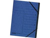 Falken 11288040 Ordner Blauw DIN A4 Colorspankarton Aantal vakken: 7