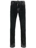 Dsquared2 Ribfluwelen jeans - Zwart