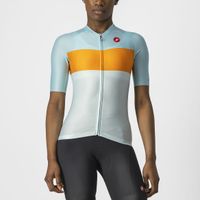 Castelli Aero Pro W fietsshirt korte mouw blauw dames L - thumbnail