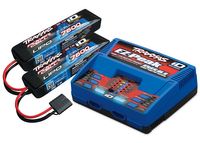 Traxxas 4S COMBO (2X 2869X 7.4V 7600mAh LiPo & 1X 2972X duo charger)