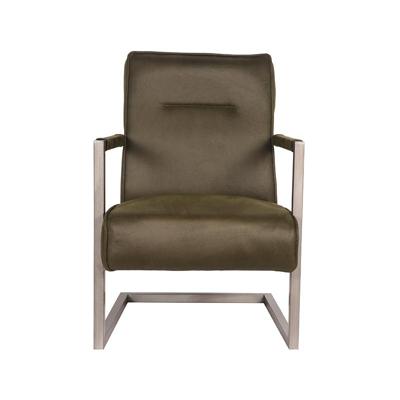 LABEL51 Fauteuil Jim - Army green - Microfiber LABEL51 Fauteuil Jim - Army green - Microfiber